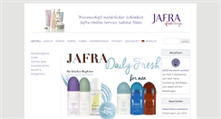 Desktop Screenshot of haeni-jafra.ch